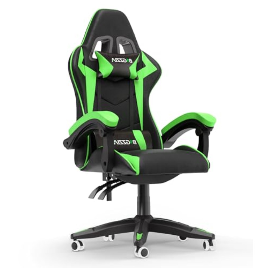 Ergonomic Office Chair - Chaise de jeu avec support lombaire