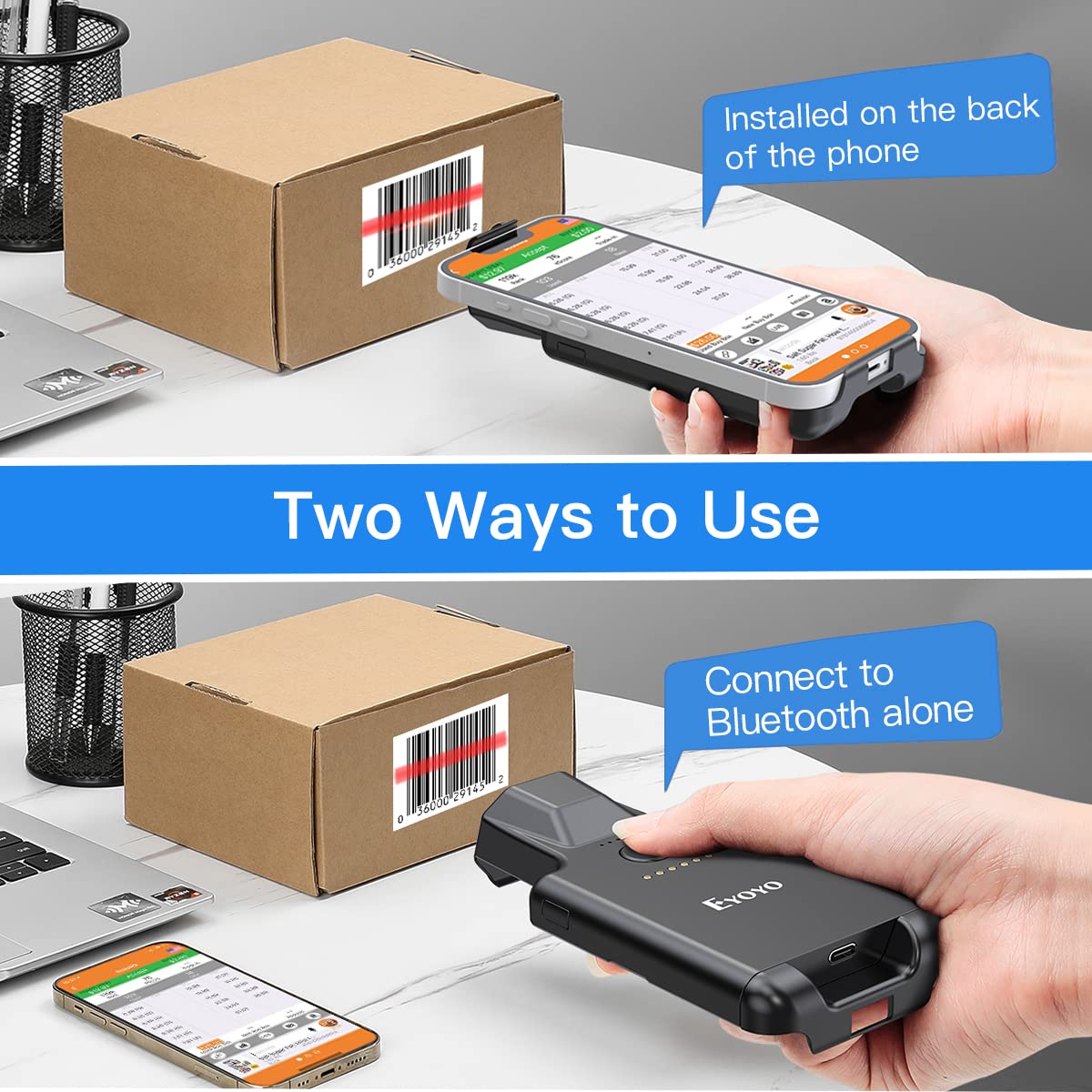 Lecteur de codes-barres Blueto - Document Scanner Portable avis et prix