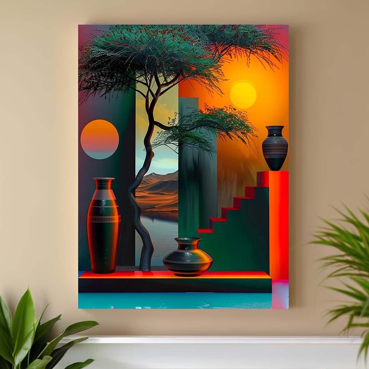 2D plat, 1 pièce, art sur toil - Home Office Room Inspiration avis et prix