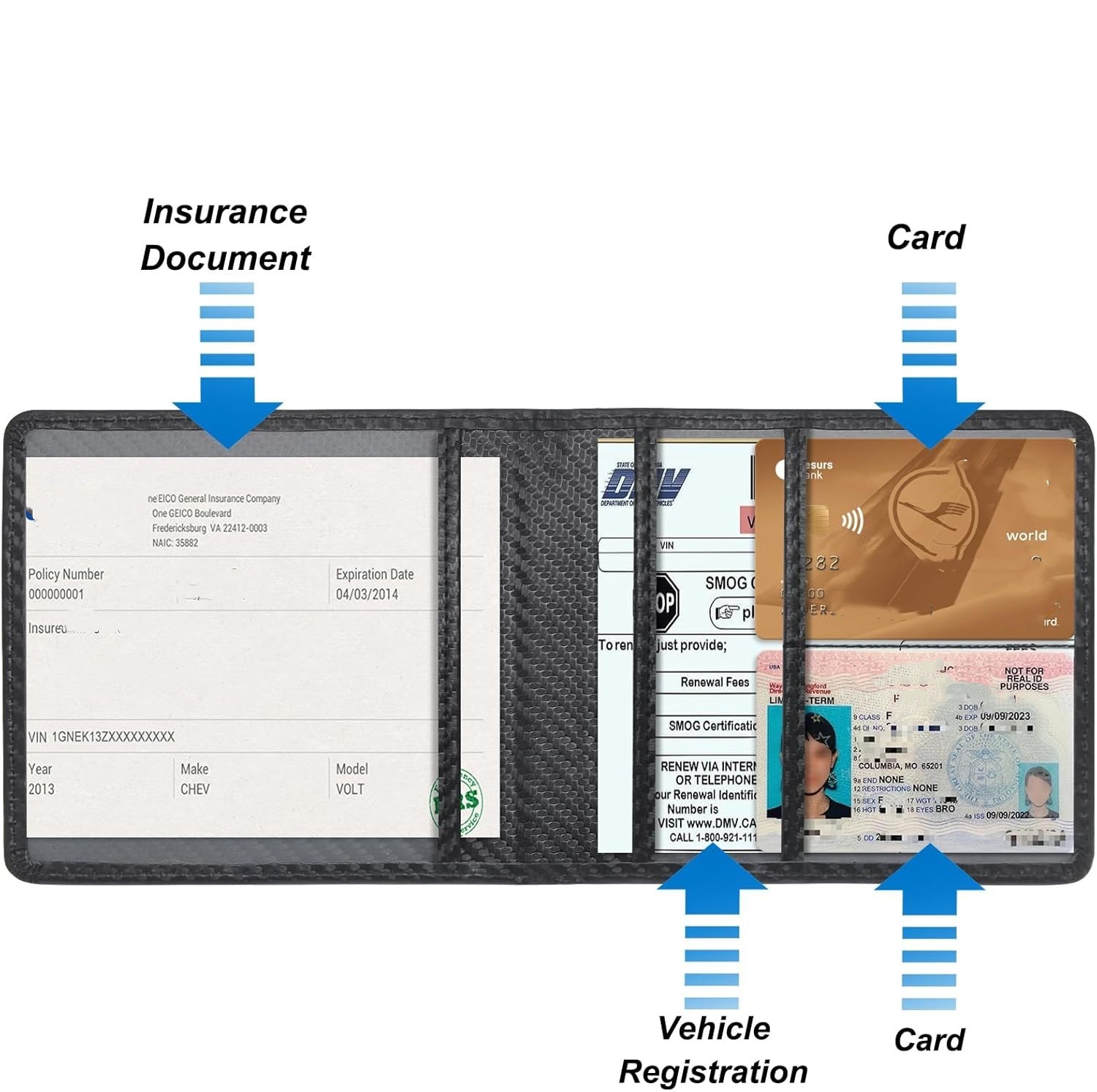 Porte-cartes d'immatriculation - Document Holder Stand avis et prix