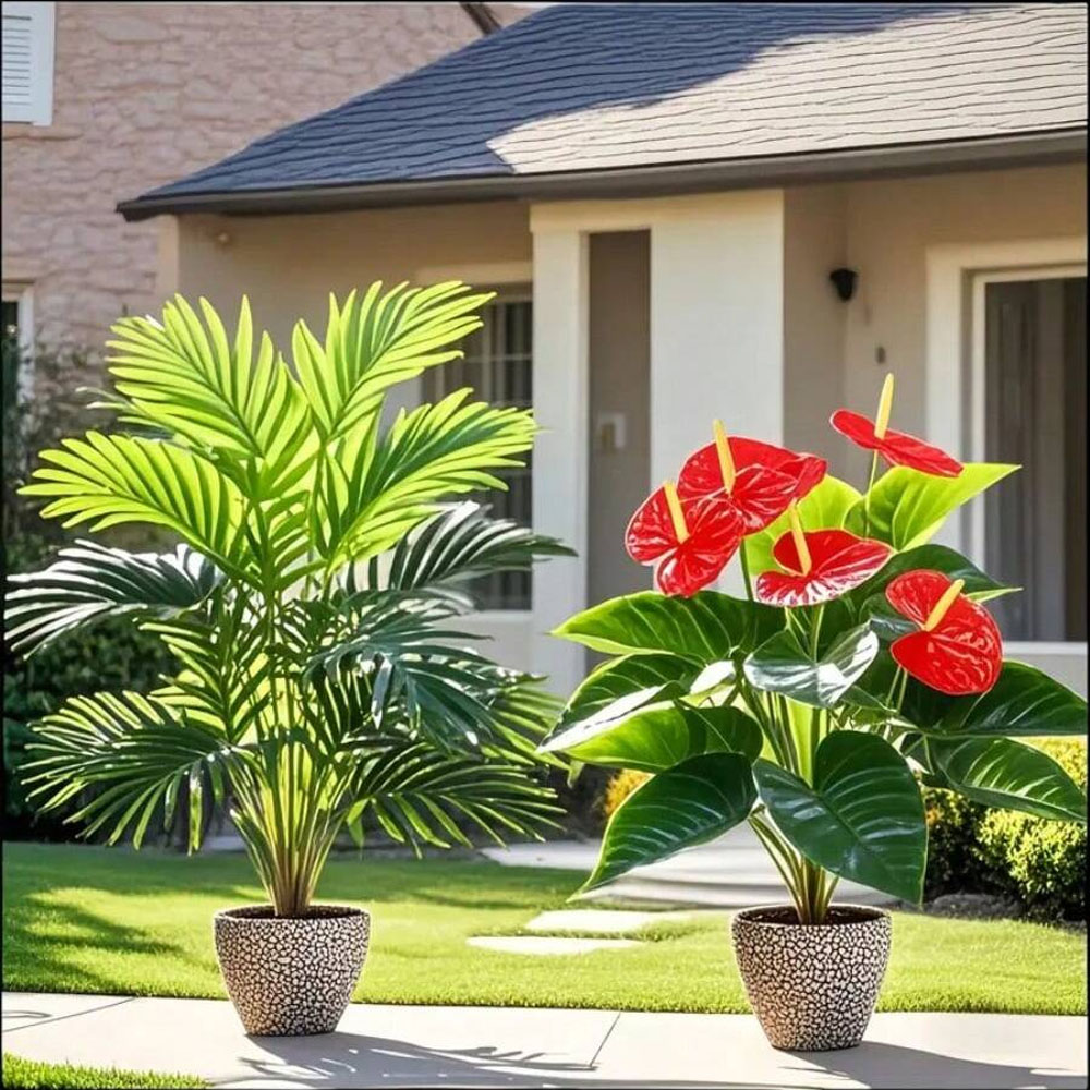 Grands plantes de palmier arti - Home Office Layout avis et prix